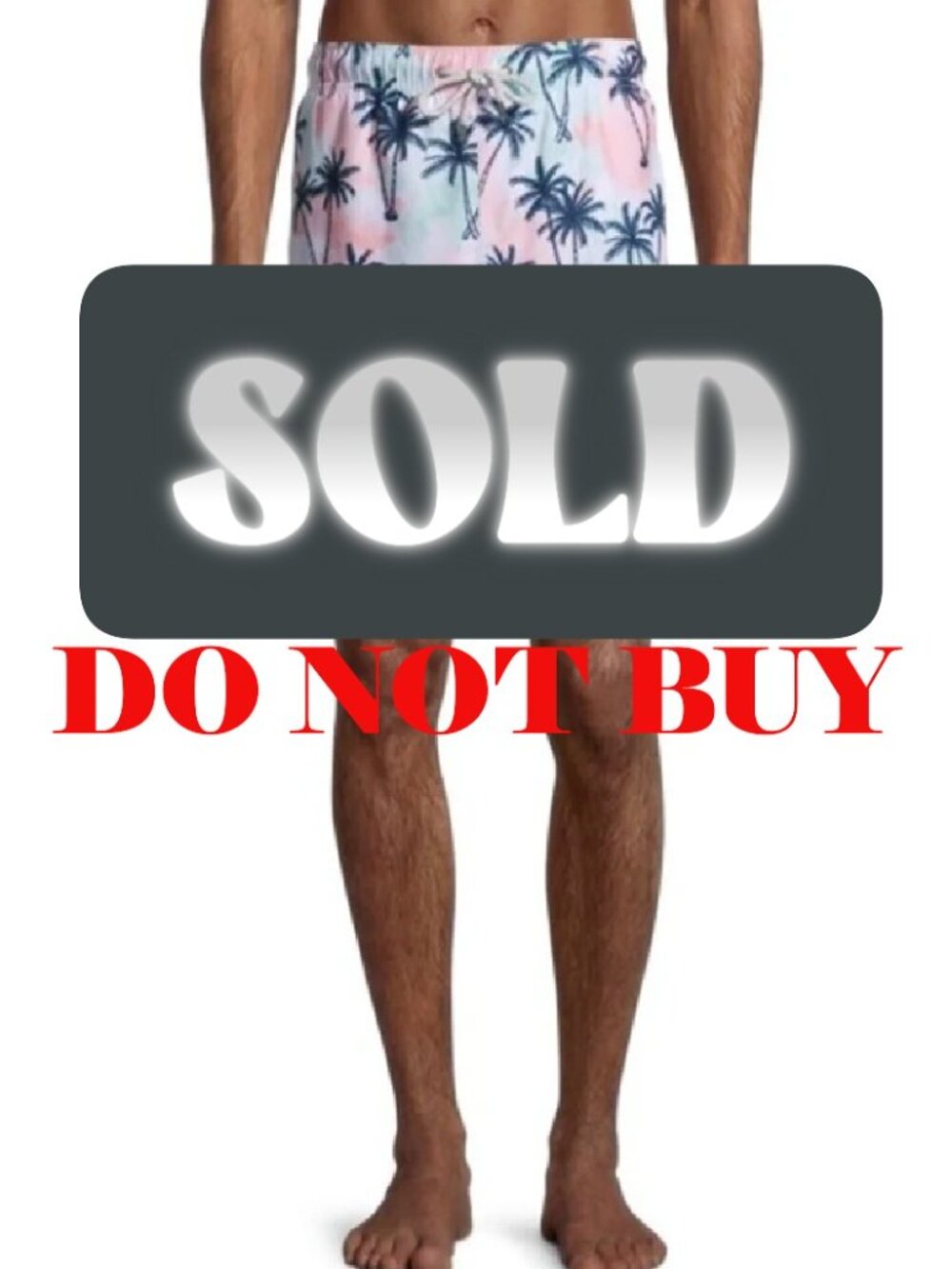 Endless Summer Men's 6" Tie Dye Swim Shorts